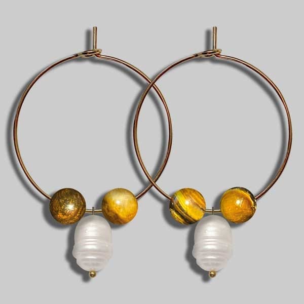 Boucles Gaia Moka main image 0